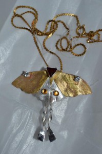 Luna Moth Pendant